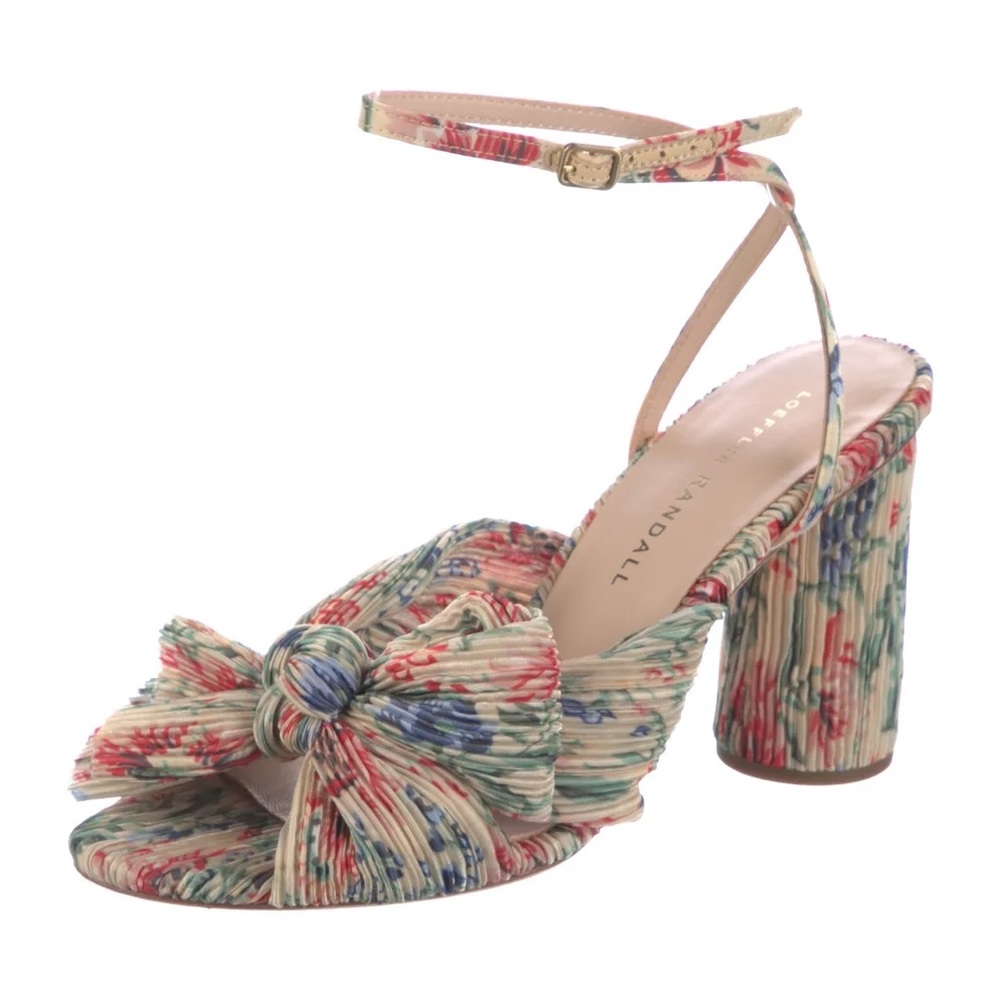 Loeffler Randall Multicolor Bow Heels